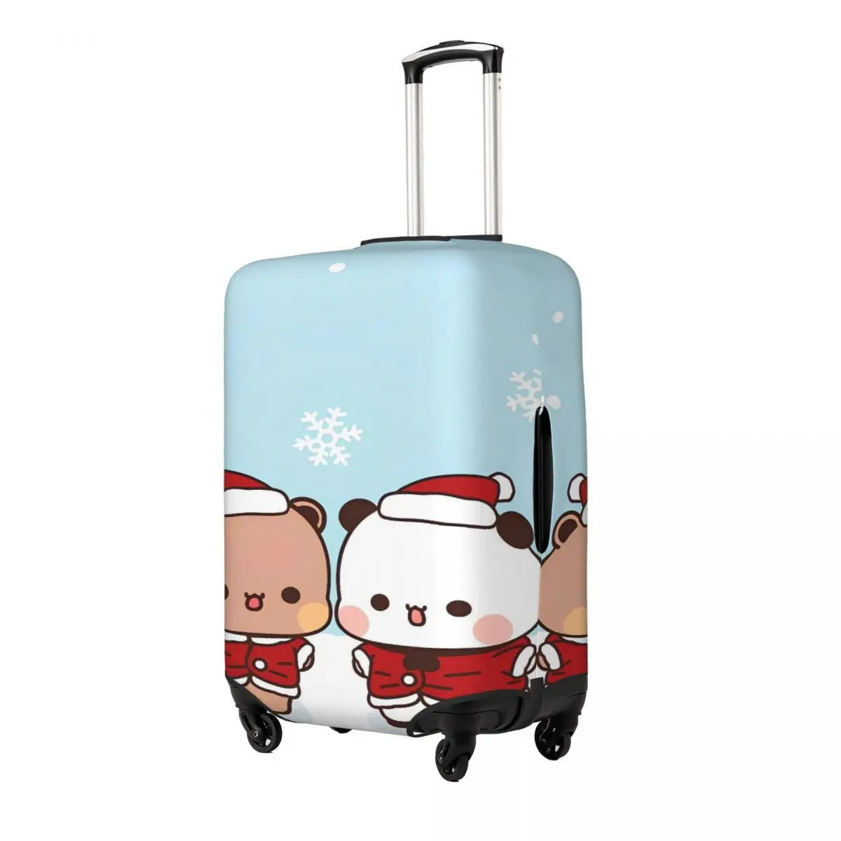 Bubu Dudu Suitcase Cover Christmas Business Vacation Strectch Luggage Accesories Protection