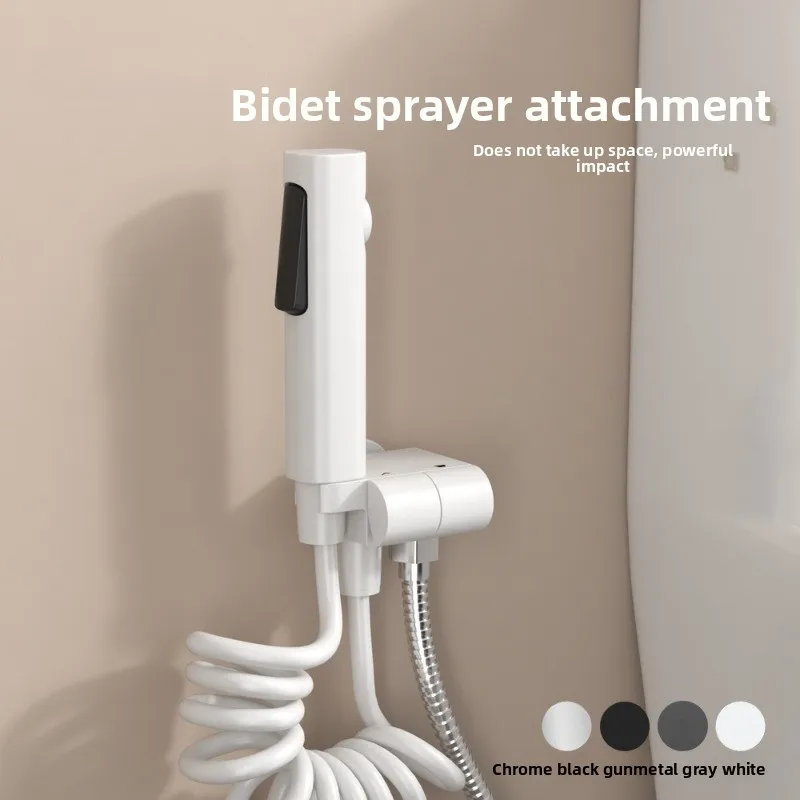 

Ручной распылитель для биде высокого давления с латунной насадкой для чистки туалета в ванной комнате