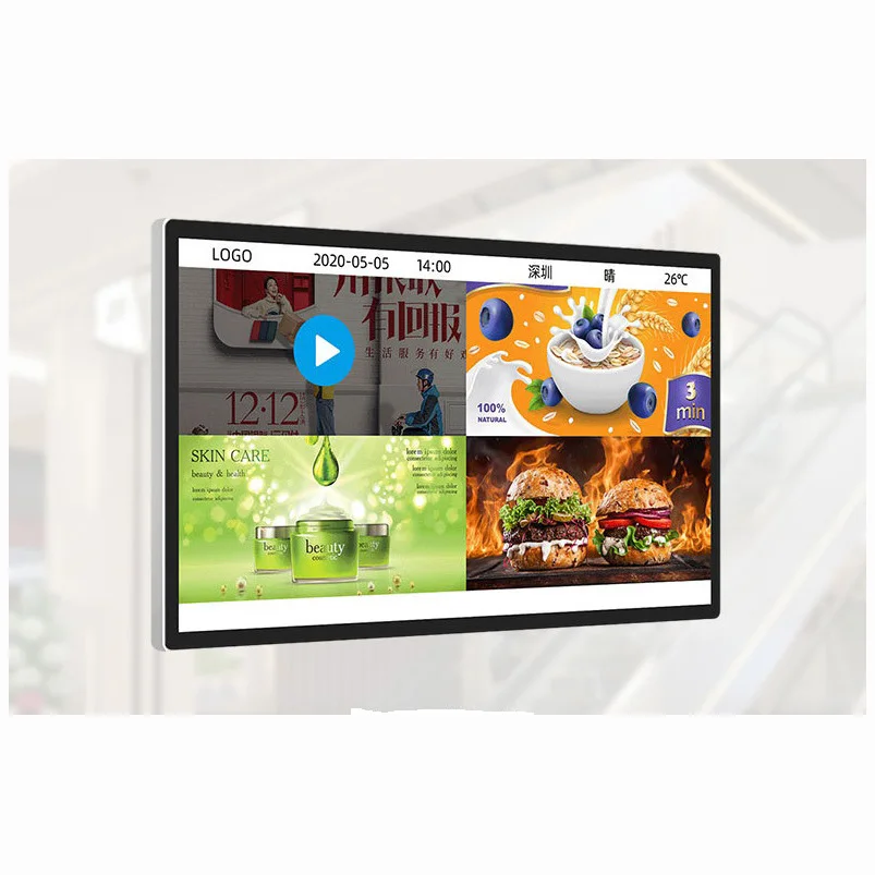 HD 18.5 Inch Industrial HMI PC Android Computer with Touch Screen and Camera RS232 RS485 GPIO Linux Ubuntu Debian As Options