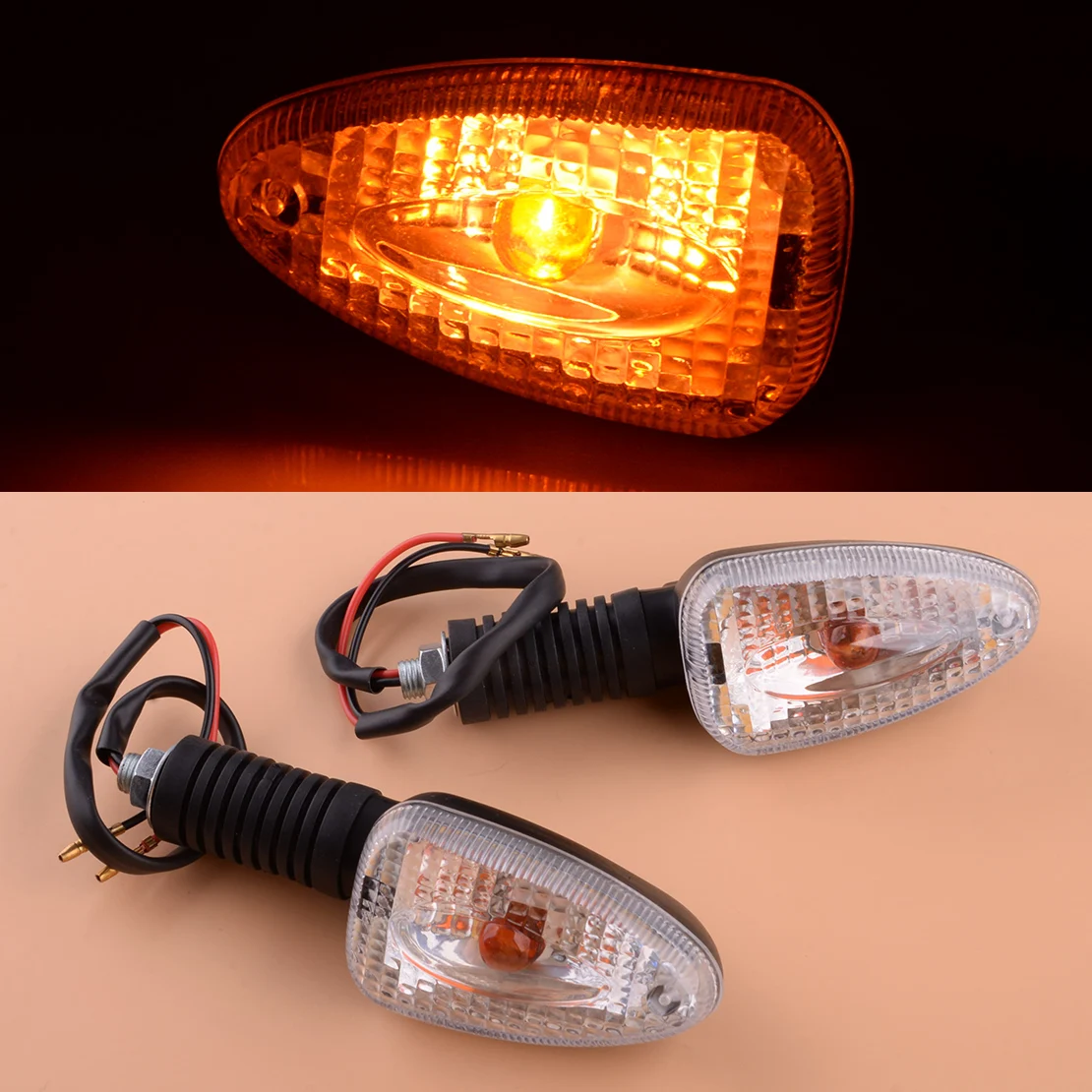 Ampoule de clignotant pour BMW K1200GT K1200RS R1100GS R1100R R1150R R1150GS R850GS R850R, 1 paire