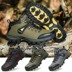 Hiking Shoes Men Fishing And Hunting Shoes Outdoor Hiking Training Shoes Woodland Work Shoes Men Sports Terkking Shoes