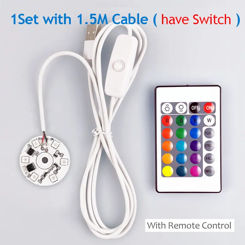 ANMIEPY LED RGB Light Board DC5V 4