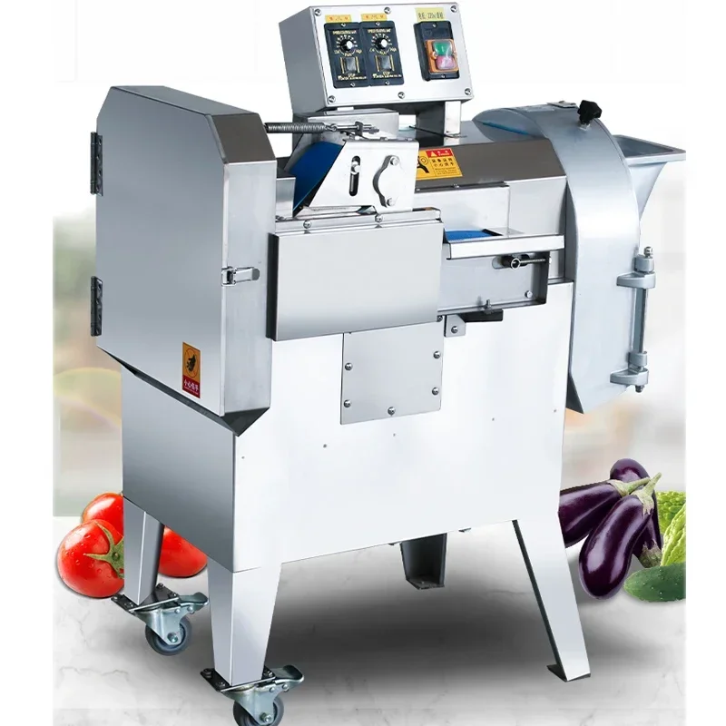 Multi-Functional Vegetable Cutting Machine Electric Potato Slicing Machine Full Automatic Kitchen Vegetable Cutting Machine