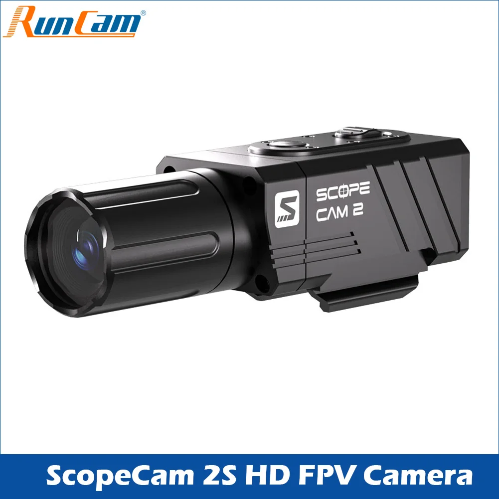 RunCam Scopecam 2S 25mm 35mm 1080P 60FPS Long Endurance IP64 Waterproof Drones Accessory with Metal Case