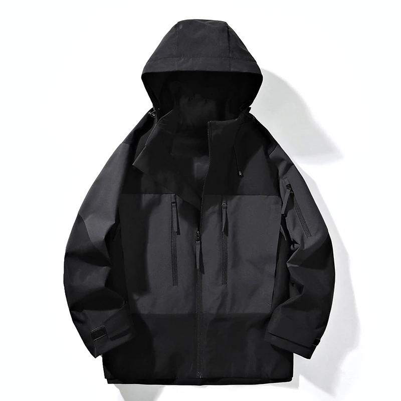 Men Winter Parkas 2025 New Windproof Jacket Coat Men Autumn Outwear Fashion Outdoor Hooded Casual Parkas Men