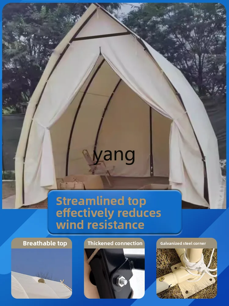 LMM Camp Windproof and Rainproof Tent for Scenic Areas, Sailing Boats, Dining, and Hot Pot