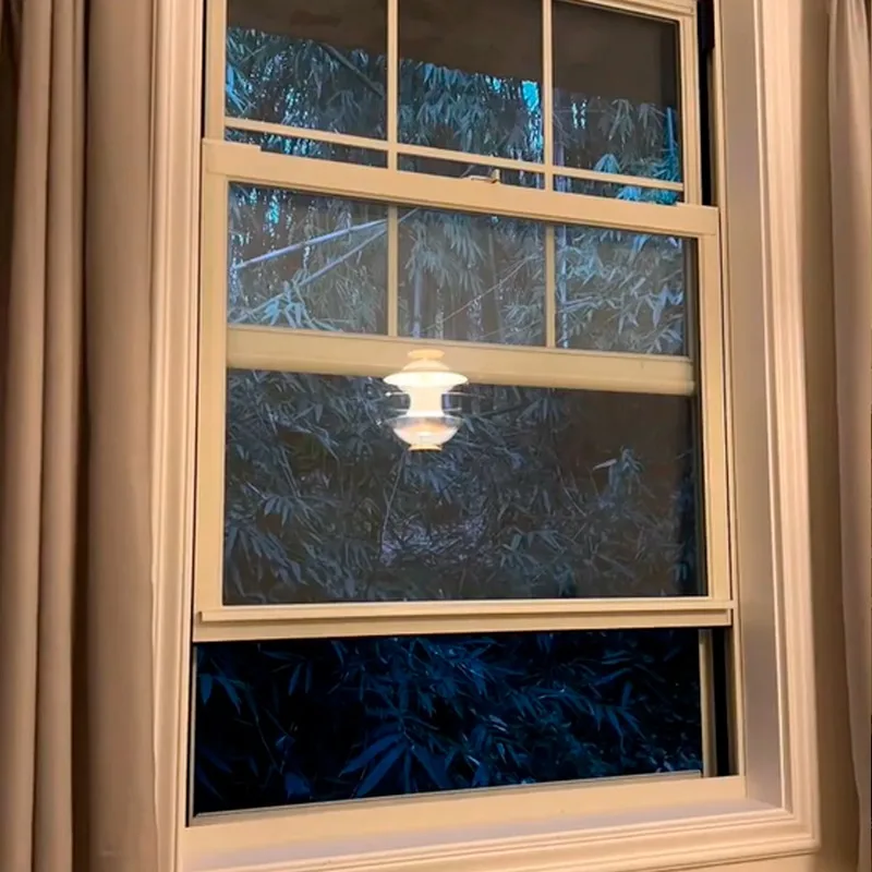 Customization Durable Energy Saving Aluminum North American Style Smooth Sliding High Insulation Residential Housing Hung Window