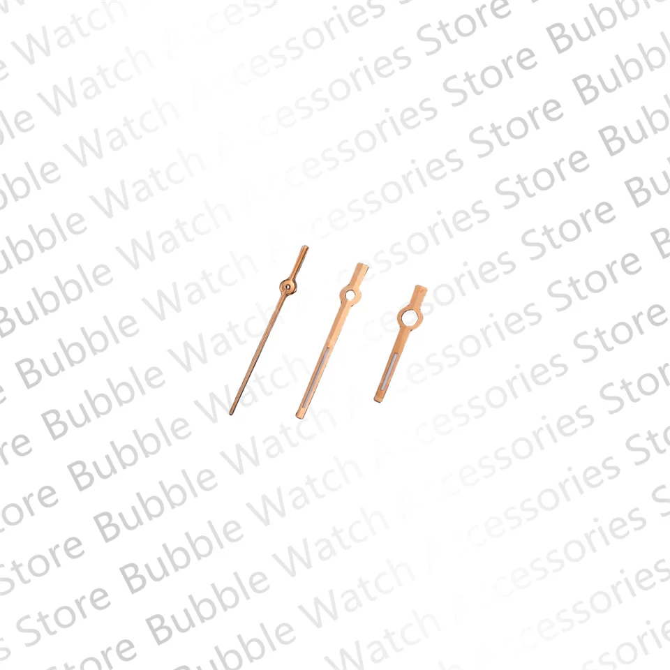 A Set Gold Silver Rose Gold Stainless Steel Green Luminous Watch Hand Fit For RLX 2834 Automatic Movement