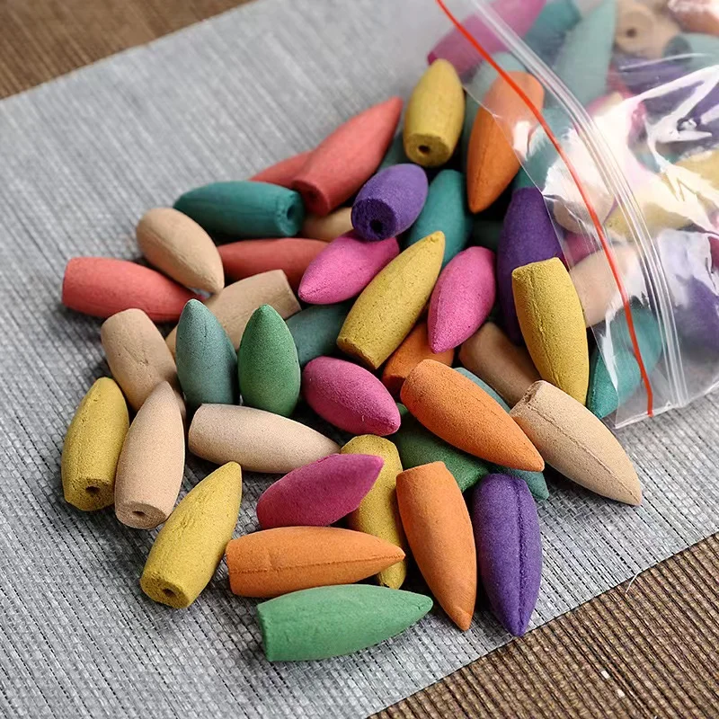 Chinese Perfume Natural Incense Grains, 20/package small package, 100/package standard, durable dehumidification extended version indoor reflux therapy, many styles louse