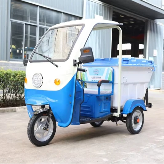 

48V Electric Open-Body Three-Wheel Sanitation Sweeper