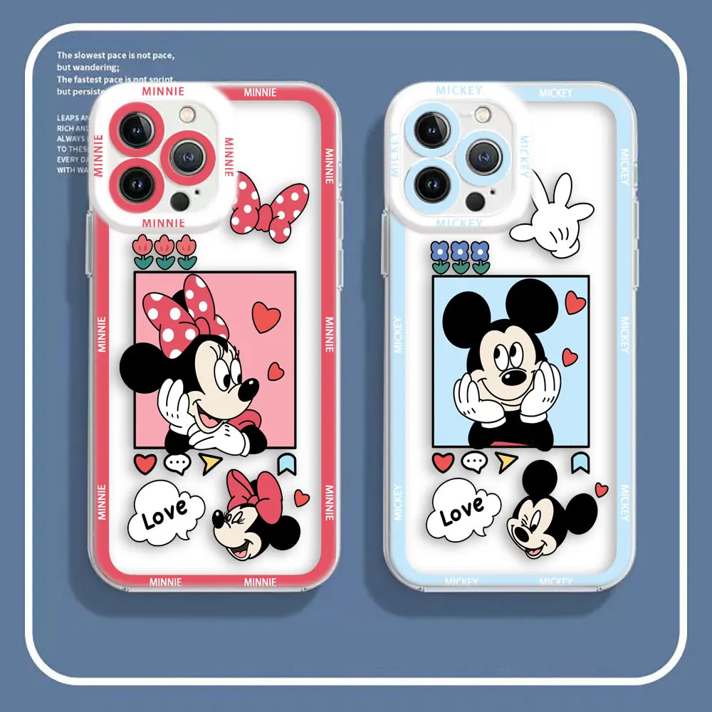 

Cartoon Cute Mickey Minnie Mouse Cover Phone Case For OPPO A98 A96 A95 A94 A78 A74 A73 A58 A57 A55 A54 A31 A17 A16 A16E A15 Case