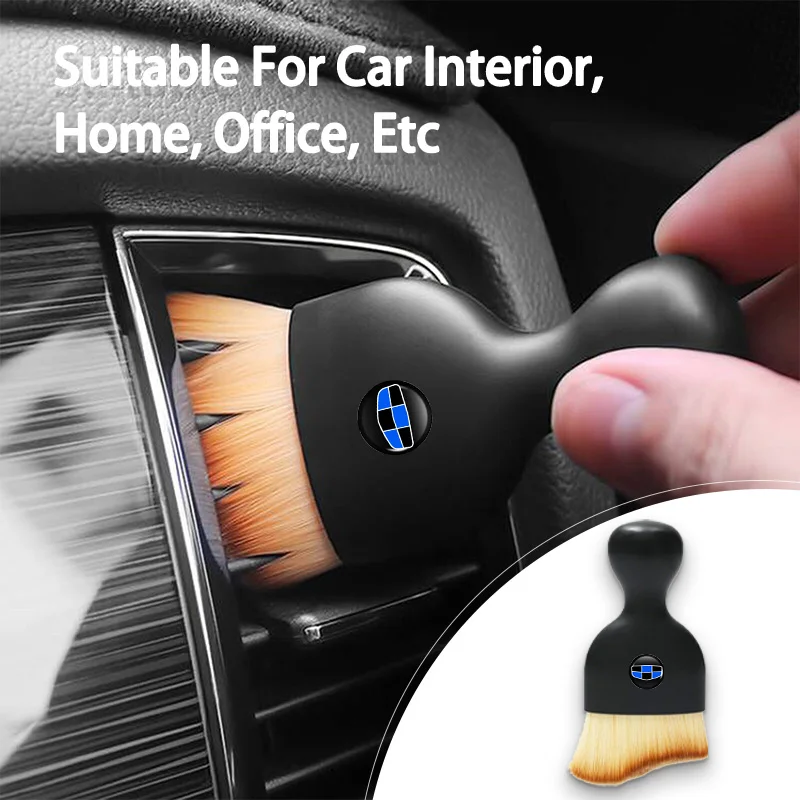 Universal Car Air Vent Cleaning Soft Brush Crevice Dusting Tool For Geely Coolray Emgrand X6 X7 EC7 Atlas Boyue GC6 Parts EC8