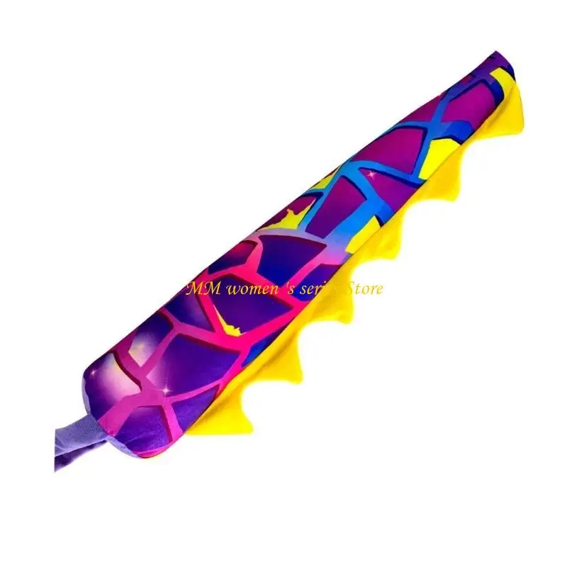 Q39C Dinosaur Tail -kostuum voor kind Halloween Dress Up Tail Kids Dinosaur Tail Costume For Boy Girl Birthday Cosplay Party