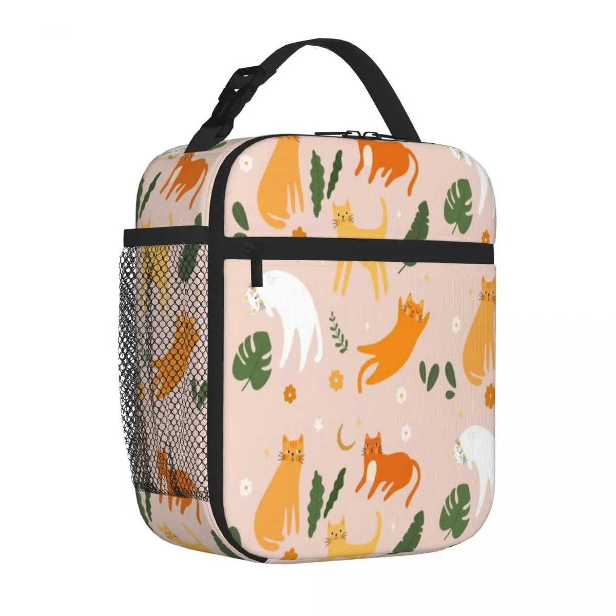 Hot Sale Suspicious Cats - Cat Tama Single Layer Lightweight Lunch Bag Balanced Diet Pack Travel Lunch Bag