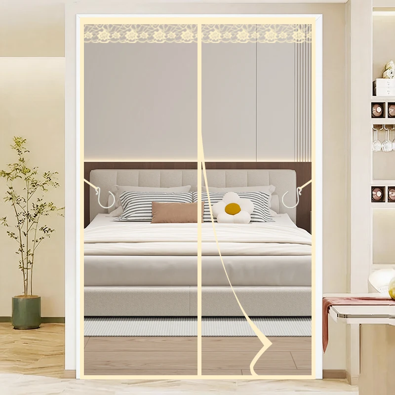 Winter High-Definition Transparent Magnetic Suction Anti-Wind and Heat-Insulating Air Conditioning Partition Curtain