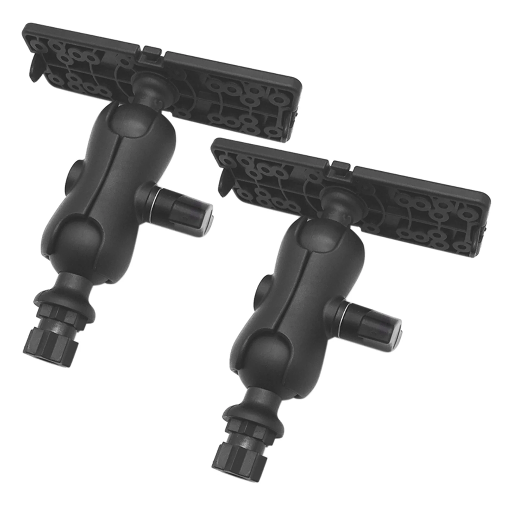 

B06C-2X Ball Mount With Fish Finder And Universal Mounting Plate Kayak Accessories,Inner Hexagon Base