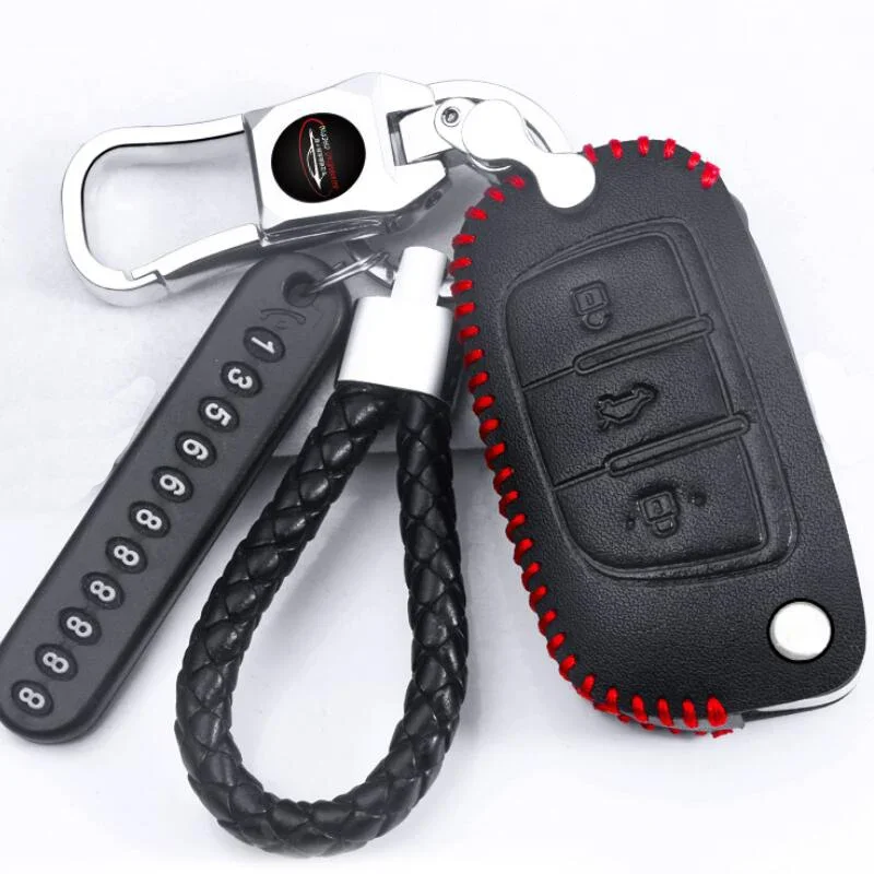 

Car Key Case Bag Holder Key Protective Sleeve Cover For JAC Refine S2 S3 S5 S7 J3 J4 J5 J6 R3 M3 M4 A60 IEV4 IEV6 V6 T6 E3 Etc.