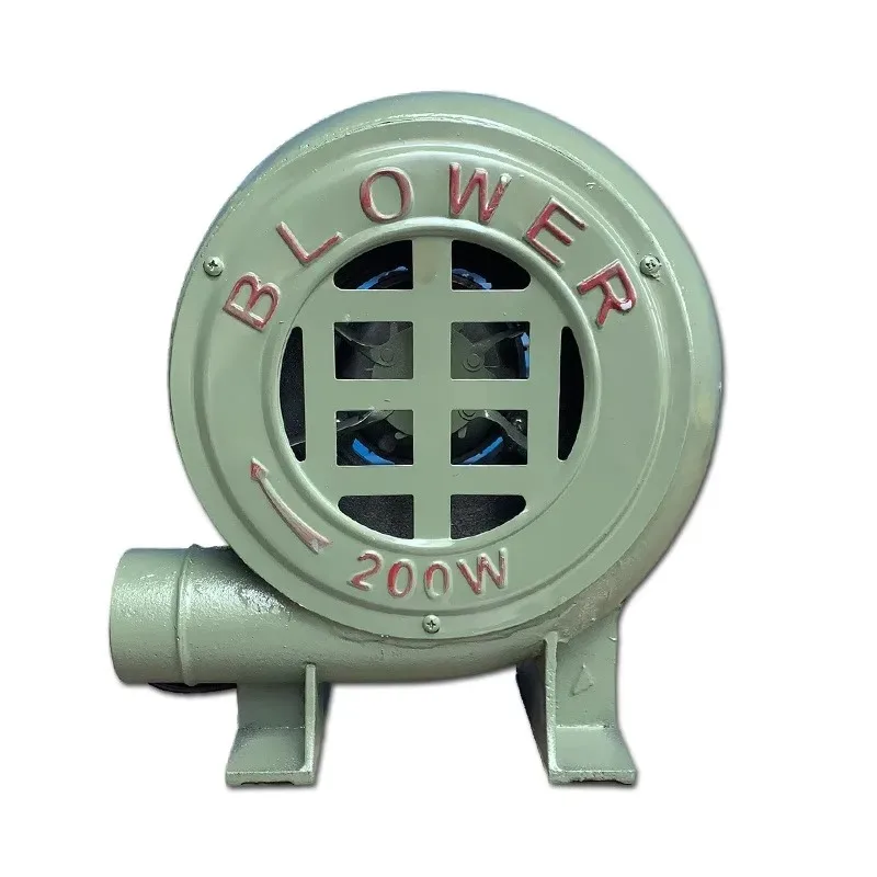 Blower Small Speed Regulation 220V Stove Blower Burning Household Fire Induced Draft Fan Strong Centrifugal Industrial Fan