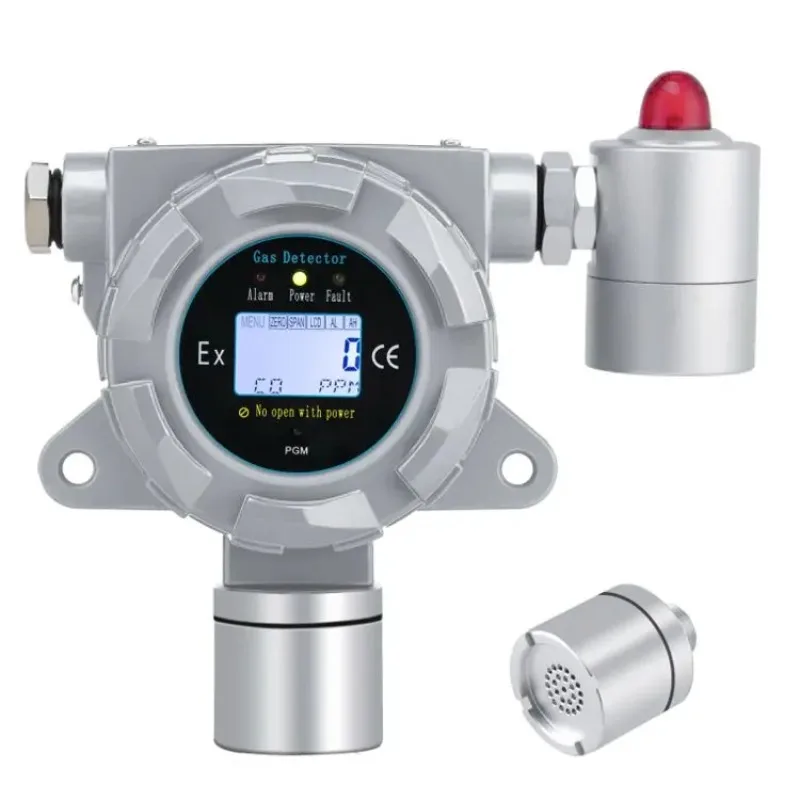 محلل نقاء Alphasense Nemoto عالي الدقة إنذار التركيز H2S كاشف تسرب الغاز مع عرض للصناعة #3