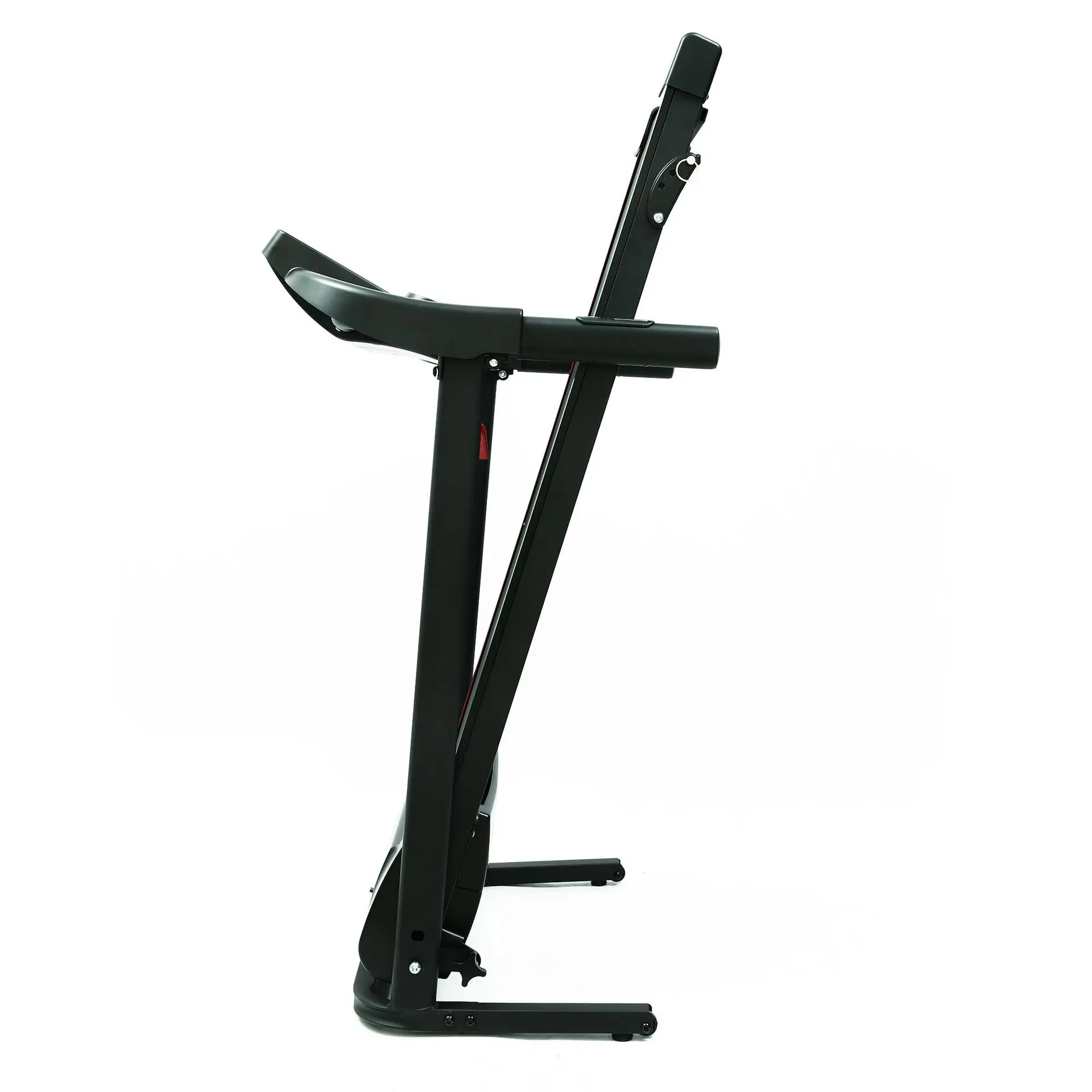 Compact Home Treadmill, Shock-Absorbing Electric Walking Machine for Indoor Exercise, Folding Treadmill for Men Women