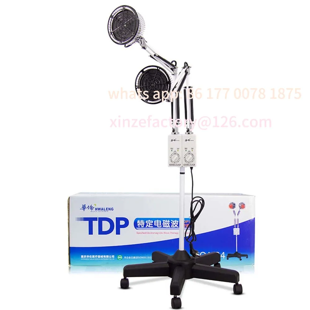 Customizable Floor-standing Double lamp head Electromagnetic TDP Therapy Device