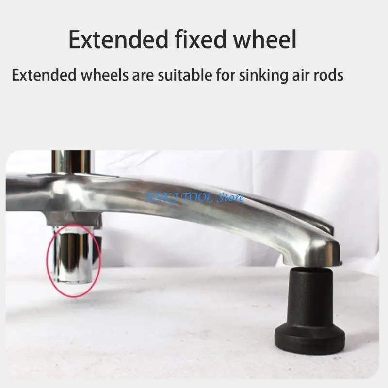 L8RC 5pcs Heavy Duty Nylon Office Chair Glides Office Chair Wheel Replacements Nylon & Felt for enhances  Stability & Silence