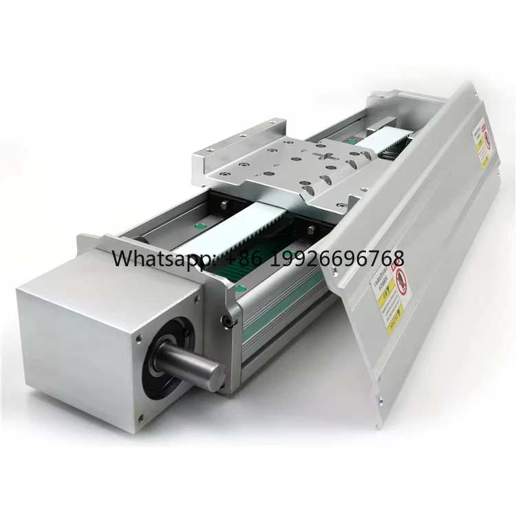 CNC Linear Stage Belt Driven Bearing Linear Module 10KG Load Capacity +/-0.02mm Precision Gcr15/Aluminum Alloy for Automatic