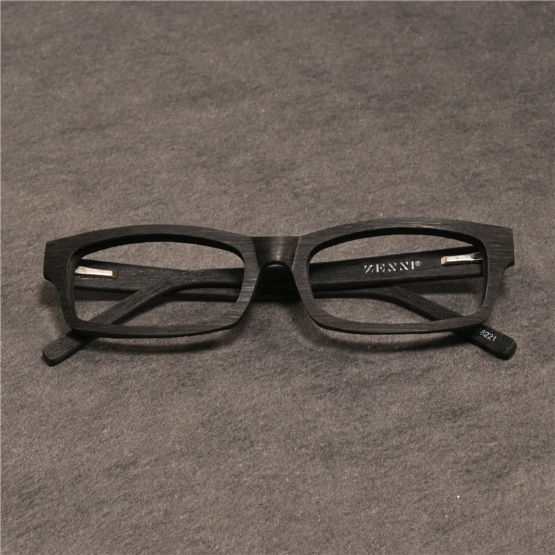 Cubojue Black Reading Glasses Men Women Anti Reflection Wooden Grain Eyeglasses Frame Male 0 +150 200 250 300 Spectacles