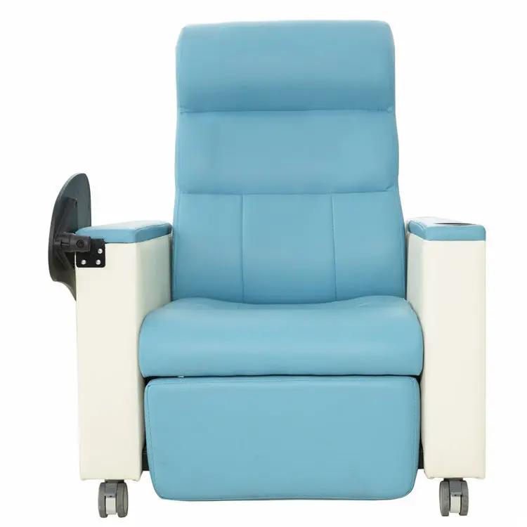

Customization IV Chair Adjustable Footrest Backrest Recliner Sofa Chair For Hospital Bulk Order Mobility Chair With PU