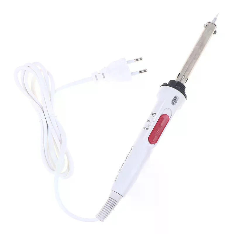 High-End 100W Electric Soldering Iron with Adjustable Temperature Control and Power Switch