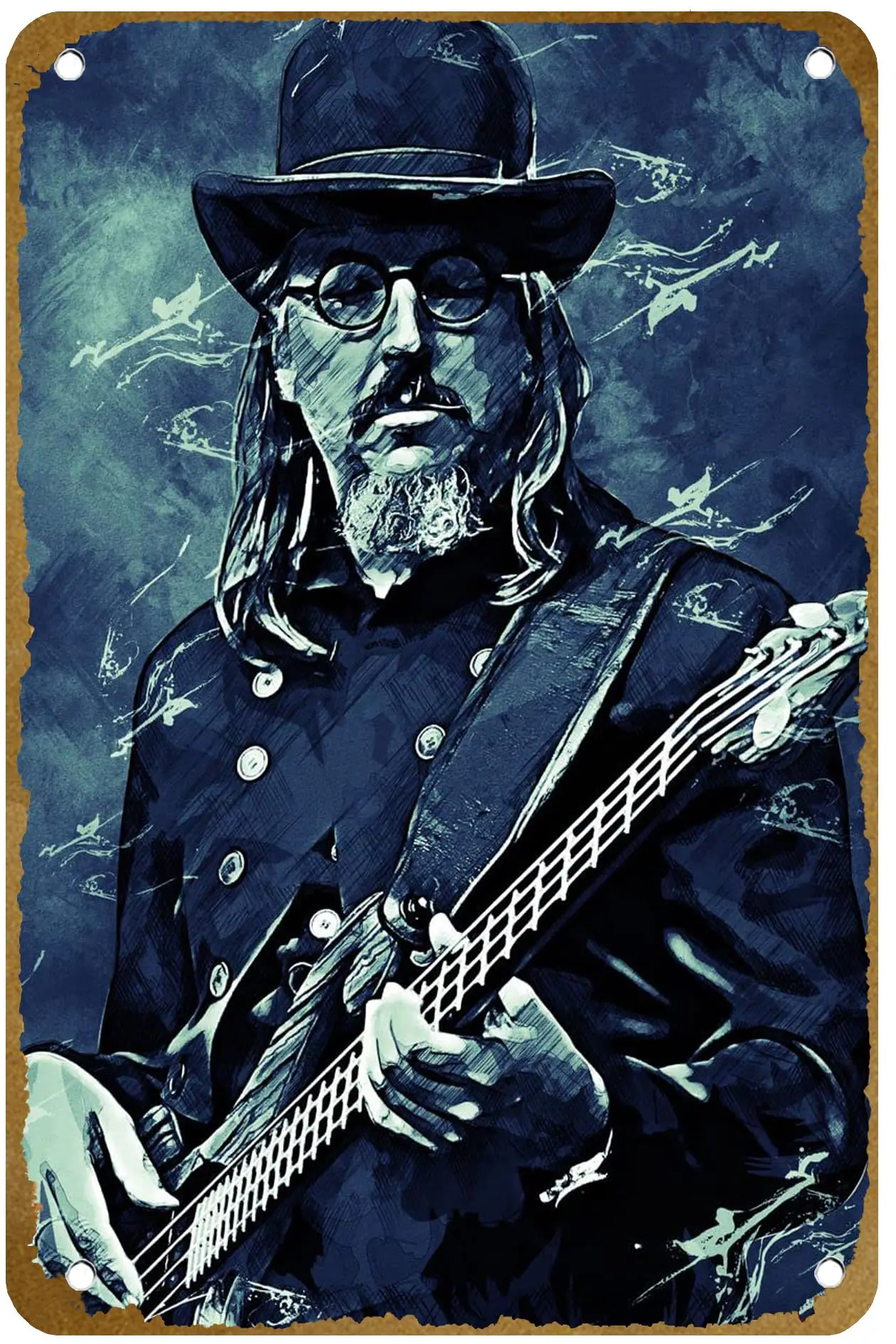 Music LESLIE CLAYPOOL II Poster Vintage Metal Tin sign Logo Family Club Bar Cafe Bedroom Art Wall Decoration Gift