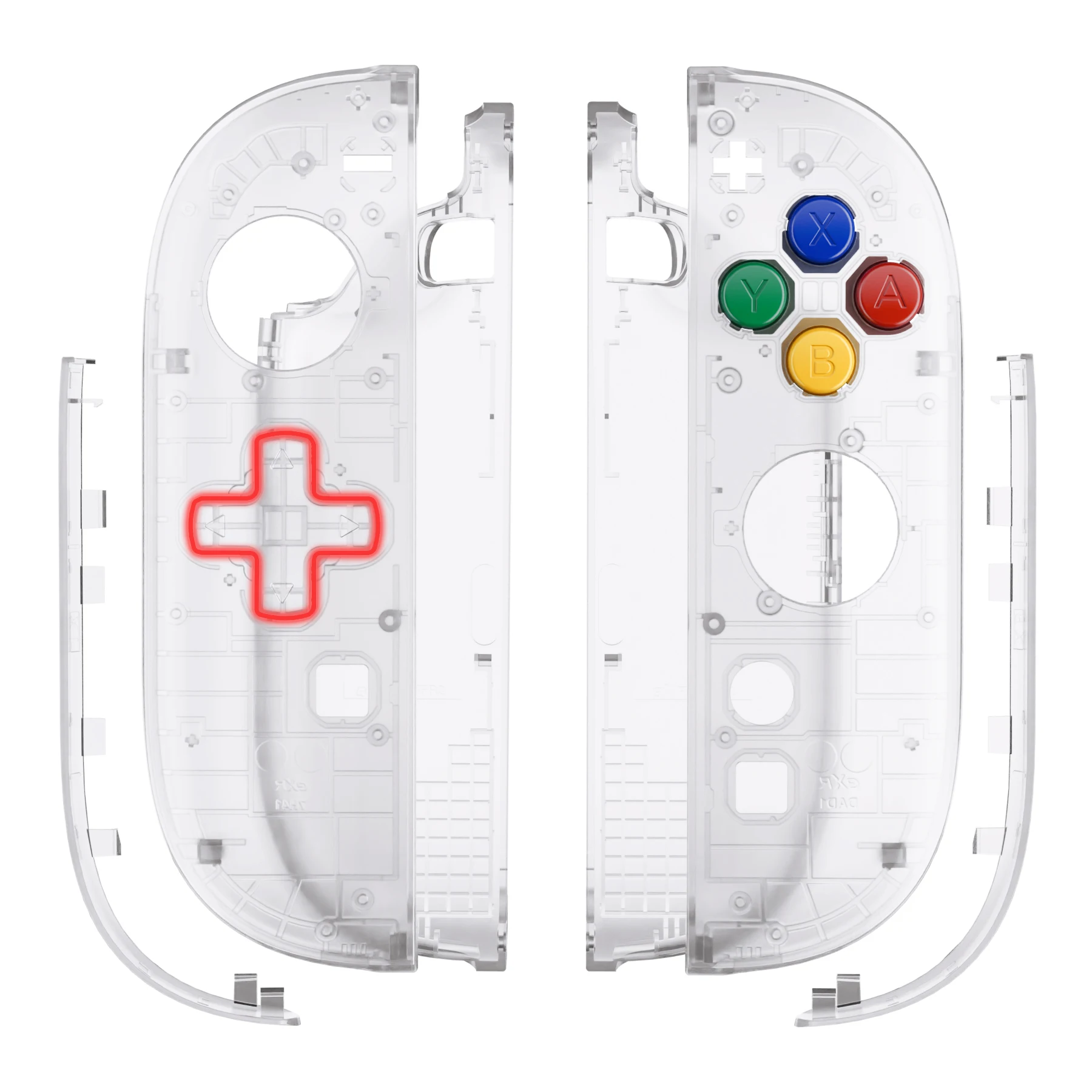 

eXtremeRate DIY Replacement Shell (D-Pad Version) with Buttons for Joycon 2, for Nintendo Switch 2 Controller - Essence Version