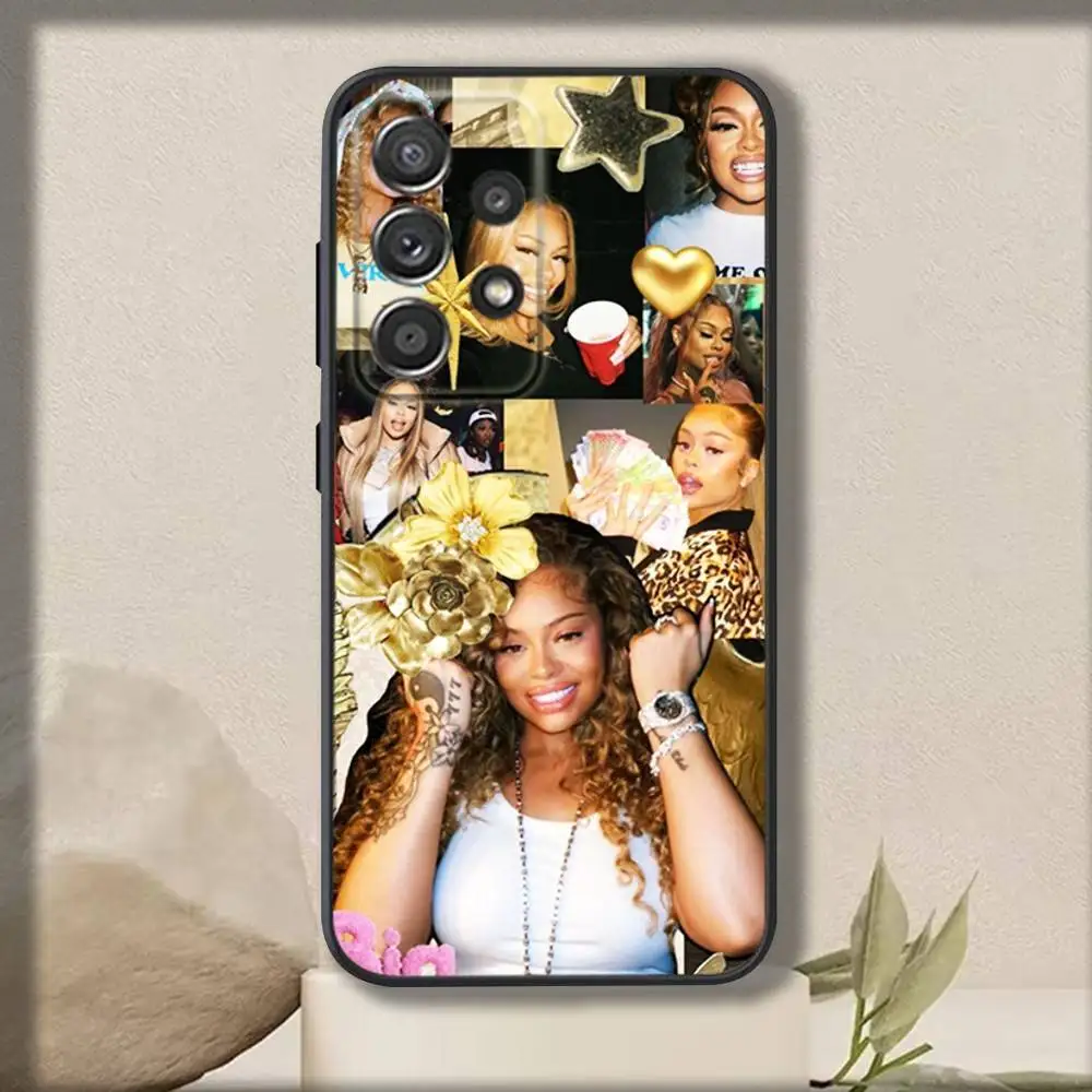 Singer L-Lattos Phone Case For Samsung S 25,24,23,22,30,21,10,9,Ultra,Plus,Lite,FE,4,5 G Soft Black Case