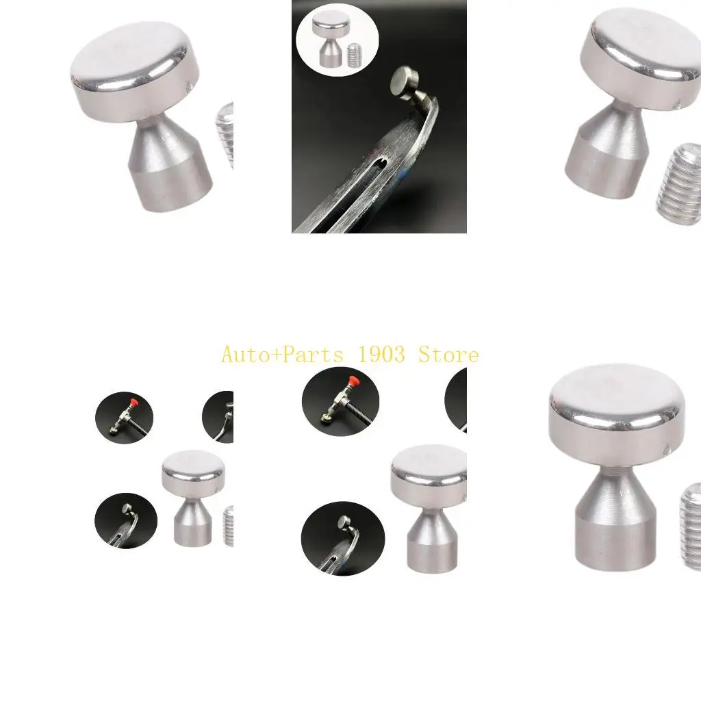 

E21C PaintlessCar Body Dent Tap Down Pad Титановые сплавы Молоток Сменный наконечник