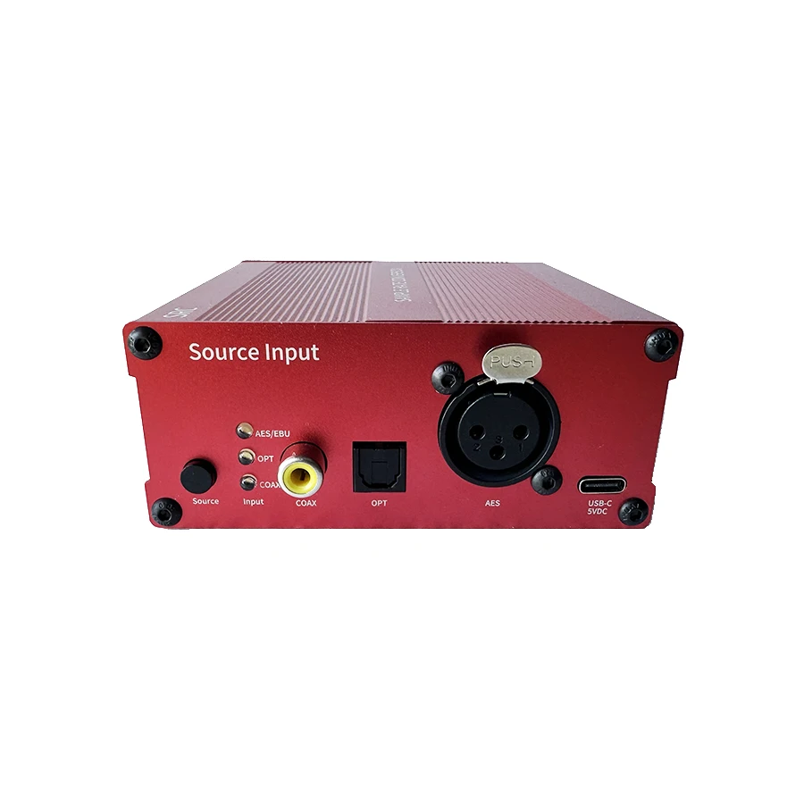 Digital Signal Sampling Rate Converter Coaxial, Fiber Optic AES/EBU Input 24bit 192K