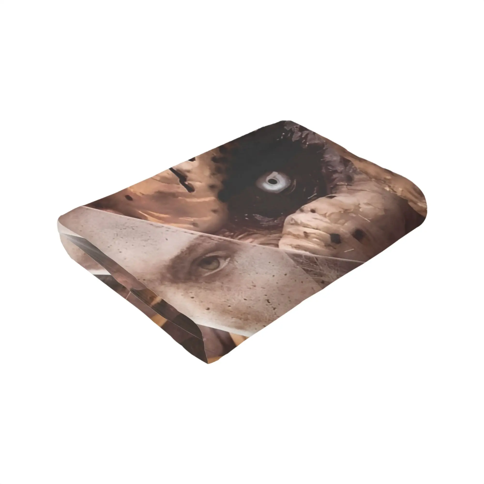 المفترس: بطانية رمي الأراضي الغريبة للأريكة بطانية قطيفة ناعمة غامضة مقاس 50 × 60 بوصة مفارش سرير متعددة الأحجام لجميع المواسم