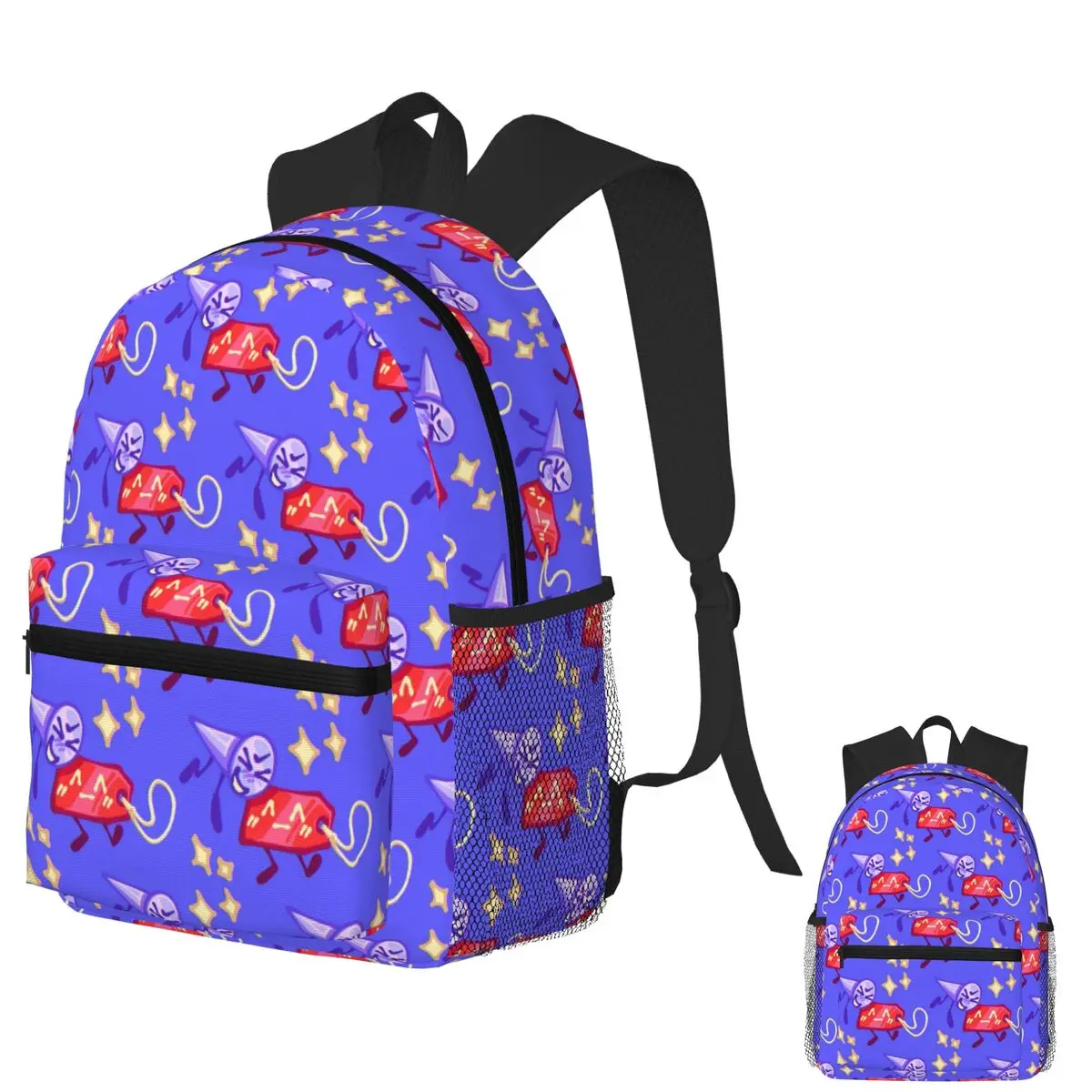 

Битва за острова мечты BFDI блочный студенческий рюкзак школьная сумка походный дорожный рюкзак для мужчин и женщин сумка для книг сумки на плечо