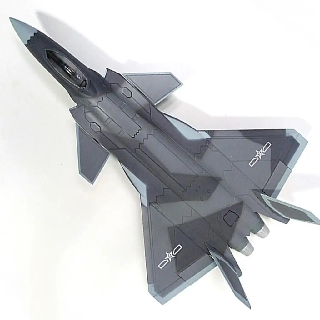 Model samolotu myśliwskiego rosyjskiego SU-35, odlewany ciśnieniowo, skala 1/100, dekoracja ze stopu do domu.