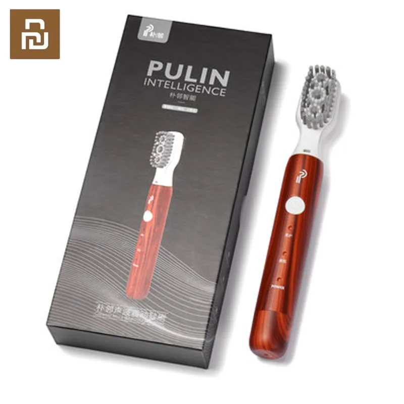 Youpin PULIN سونيك الاهتزاز الأحذية الكهربائية فرشاة IPX7 مقاوم للماء USB قابلة للشحن أحذية مزدوجة شعيرات فرشاة تنظيف الخشب