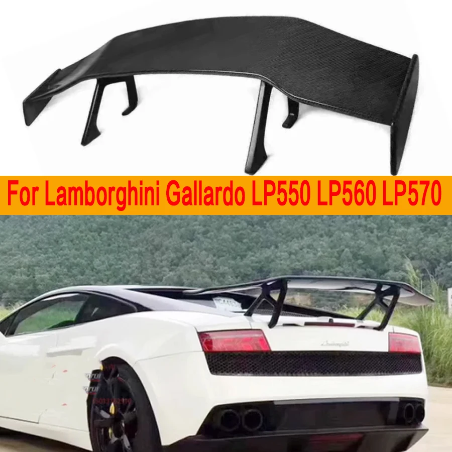 Задние плавники из углеродного волокна для Lamborghini huracan Gallardo LP550 LP560 LP570, задний спойлер, модификация крыла автомобиля, комплект заднего крыла