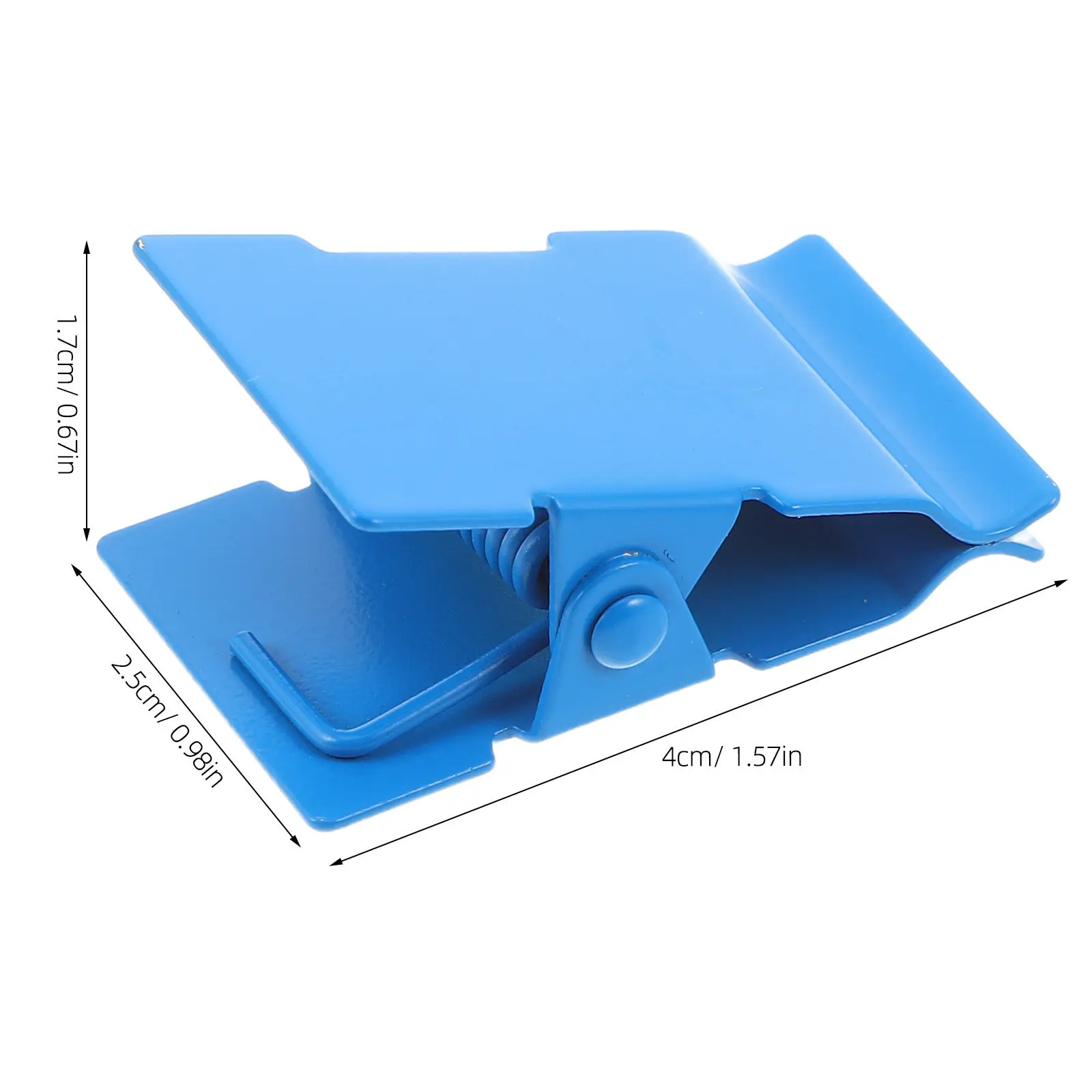 4Pcs Metal Binder Clips Large Colorful Office Paper Clamps Small Rustproof Clips for Filing Thick Documents School Home Office