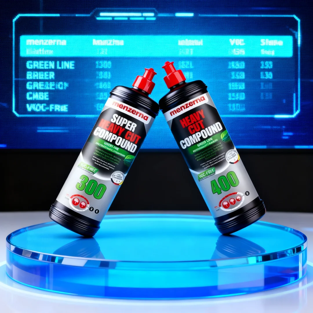 125/500ml Menzerna Green Line 300/400 3-in-1 Polishing Wax Car Scratch Repair Piano Paint Grinding Agent Car Polishing
