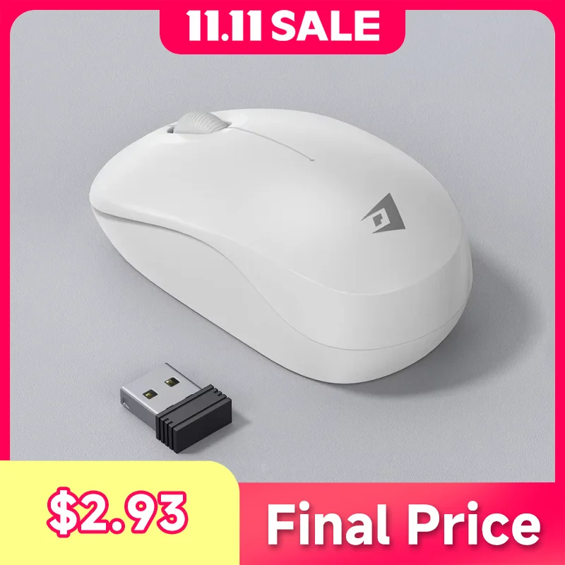

JR5 2.4GHz Wireless Mouse Comfortable Grip Ergonomic Battery Charging Mouse Computer USB Wireless Mouse