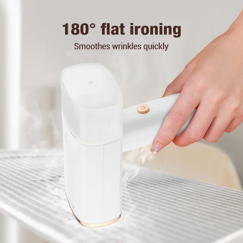 Garment Steamers 130ml Handheld Fabric Steamer Fast-Heat 1000W Garment Steamer Iron Steam Cleaner for Home Travelling Portable image 2