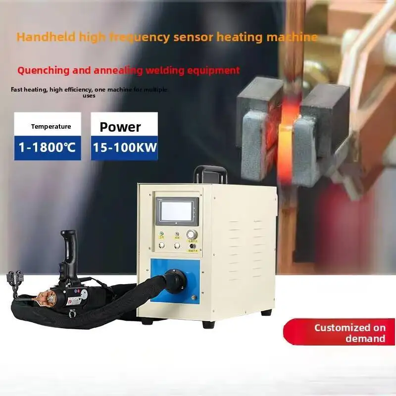 High-Frequency Welding Handheld Induction Heating Brazing Machine Copper Aluminum Tube Joint