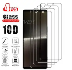 4Pcs Tempered Glass For Sony Xperia 1 V  6.5