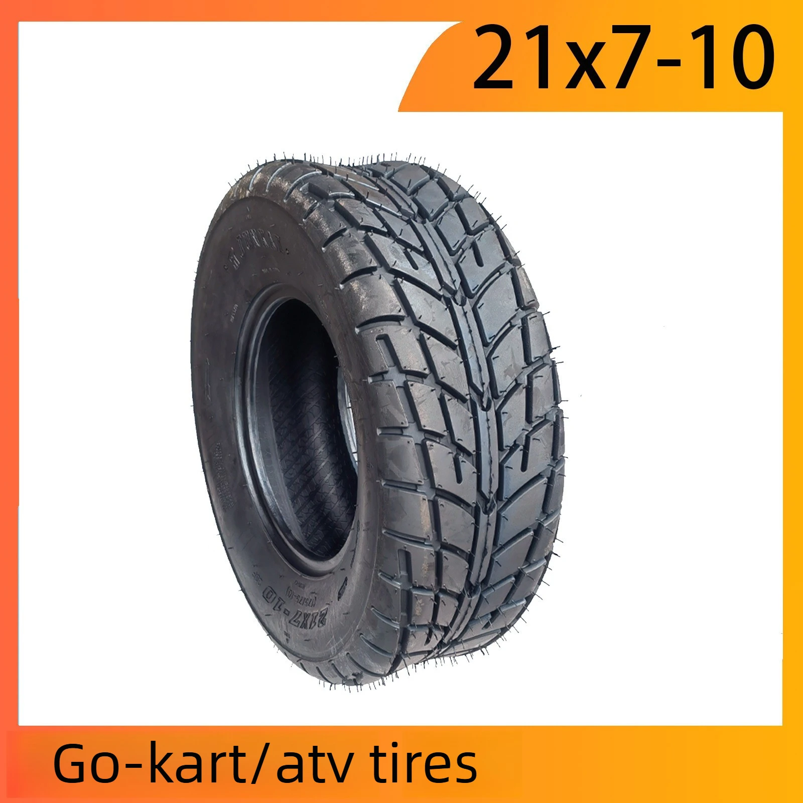 

Four-wheel sand dune vehicle 10-inch tires Karting accessories 21X7-10-inch vacuum tires road tires