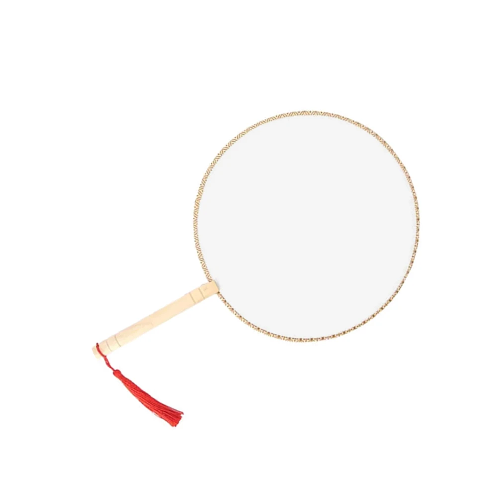 

Portable Blank Diy H made Fan DIY Art Painting Art Painting Fan Kids Drawing Fans High Quality Gifts Families Friends