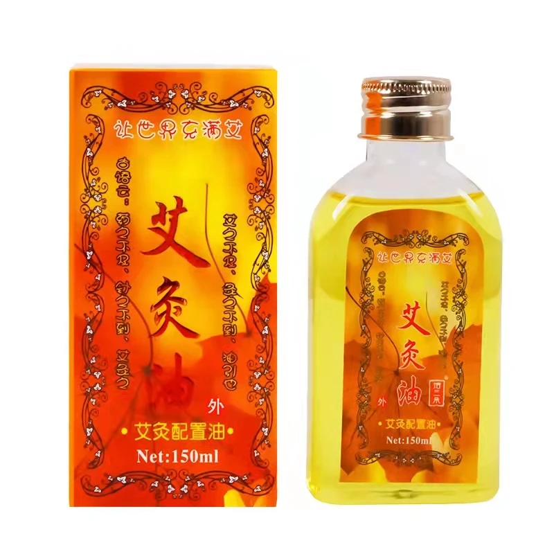 Moxibustion Oil 150 ML Scraping Cupping Message Soak Feet and Bath Elitzia