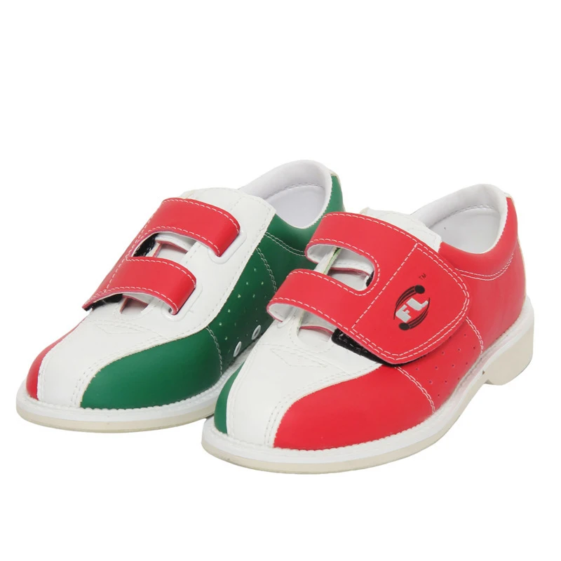 Scarpe da bowling da uomo e da donna Scarpe sportive da interno in pelle comode ed eleganti Scarpe da bowling per coppie Scarpe da bowling